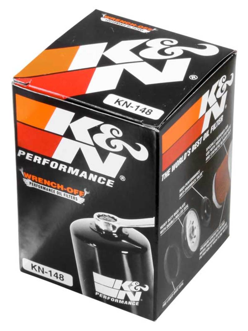 K&N 01-12 Yamaha FJR 1300/1300A/1300AE/1300AS 2.688in OD x 3.813in H Oil Filter KN-148