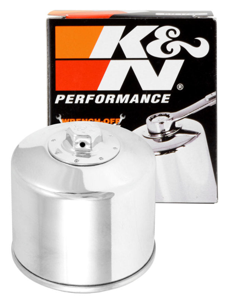 K&N Oil Filter Powersports Canister Chrome KN-172C