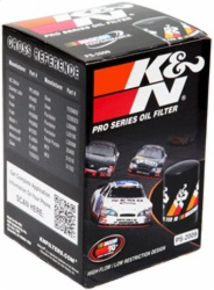 K&N Oil Filter for Ford/Lincoln/Mercury/Mazda/Chrysler/Dodge/Jeep/Jaguar 3in OD x 5.063in H PS-2009
