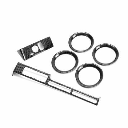 Seibon 09-14 Nissan GTR Carbon Fiber Interior Center Control Trim (6 pcs) CFI0910NSGTR-D