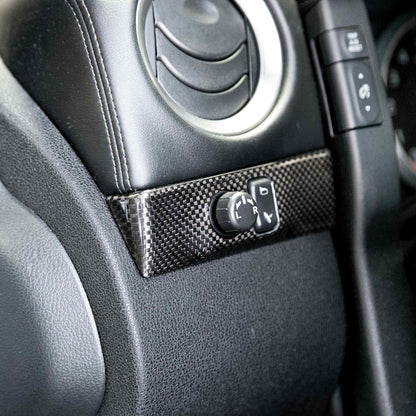 Seibon 09-14 Nissan GTR Carbon Fiber Interior Center Control Trim (6 pcs) CFI0910NSGTR-D