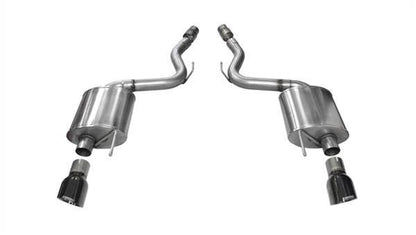 Corsa Touring Exhaust Systems 14329BLK
