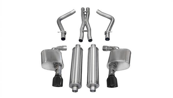 Corsa Xtreme Exhaust Systems 14464BLK