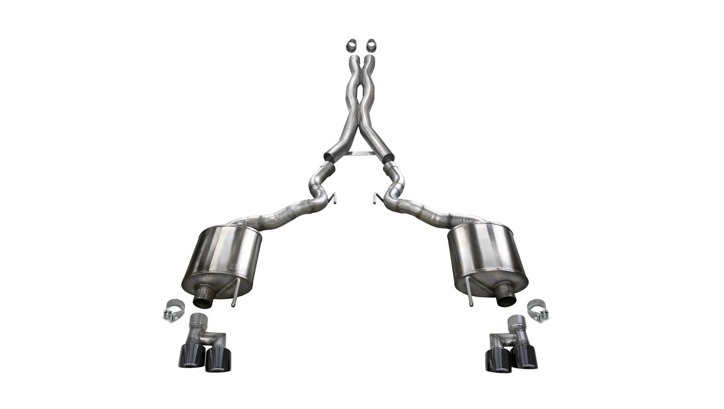 Corsa Xtreme Exhaust Systems 21048BLK