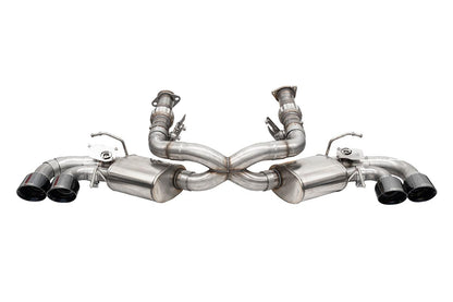 Corsa Variable Sound Exhaust Systems 21100BLK