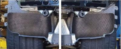 Corsa Black Out Heat Protection Shields AC010