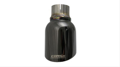 Corsa Exhaust Tips TK007BLK