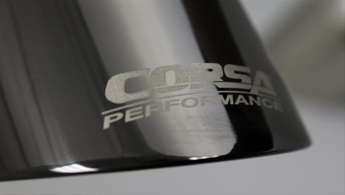 Corsa Exhaust Tips TK007BLK