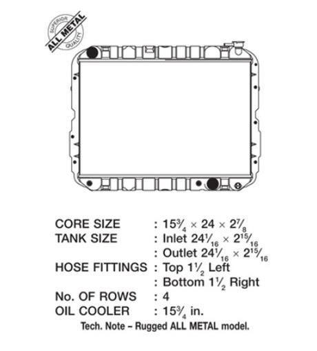 CSF All-Metal Radiators 2708