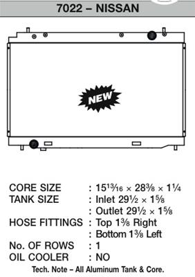 CSF Racing Radiators 7022