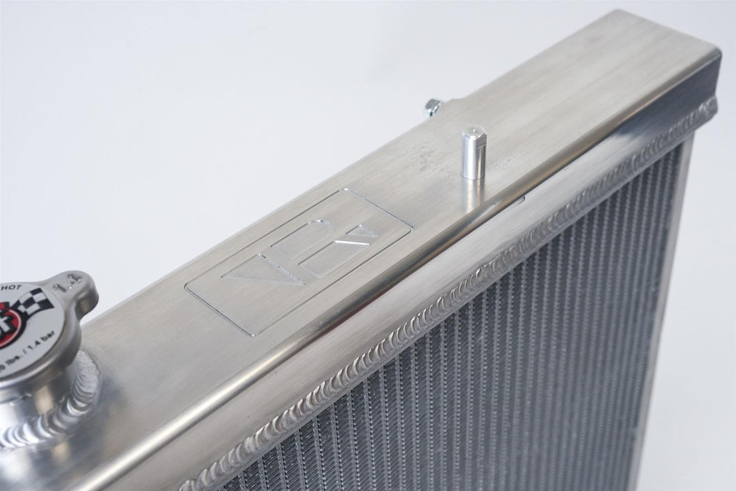 CSF R32 Nissan Skyline GT-R / GT-S Full Billet Aluminum High-Performance Radiator - Raw Finish 7217