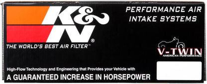 K&N Intake System for Harley Davidson - Color (Red) - Style (Oval) - Size (9in) RK-3930