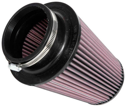 K&N Universal Clamp-On Air Filter 4in FLG / 6-1/2in B / 4-1/2in T / 8in H RU-1027