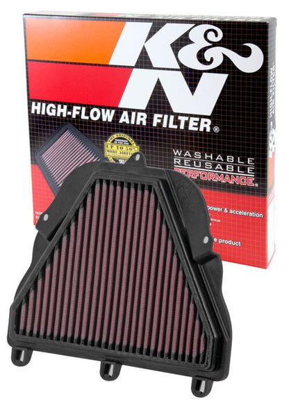 K&N 06-12 Triumph Daytona 675/675 SE/675R/Street Triple/Street Triple R Replacement Air Filter TB-6706