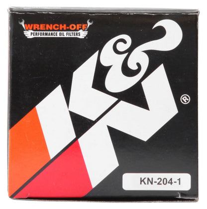 K&N Honda / Kawasaki / Arctic Cat / Suzuki / Triumph / Yamaha 2.594in OD x 2.813in H Oil Filter KN-204-1