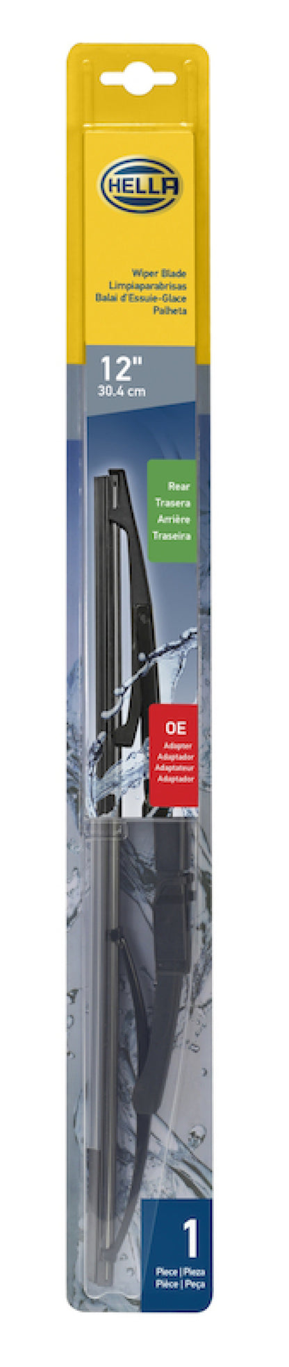 Hella Wiper Blade 12In Rear Oe Conn Sngl 9XW398115012T