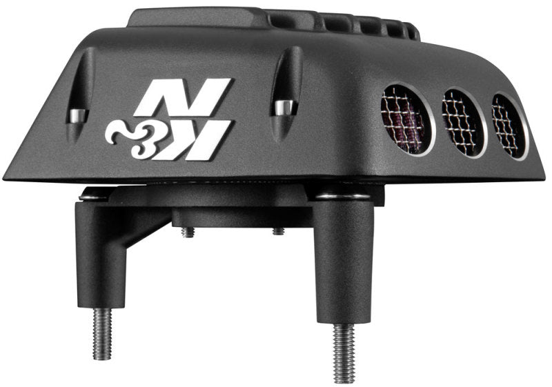 K&N Street Metal Intake System for 08-16 Harley Davidson Touring Models - Shaker Black RK-3951