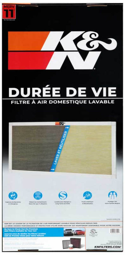 K&N HVAC Filter - 14 x 30 x 1 HVC-11430