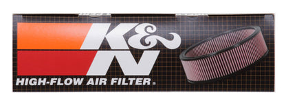 K&N Replacement Drop In Air Filter - 14in OD / 12in ID / 4in H w/ Wire E-3750