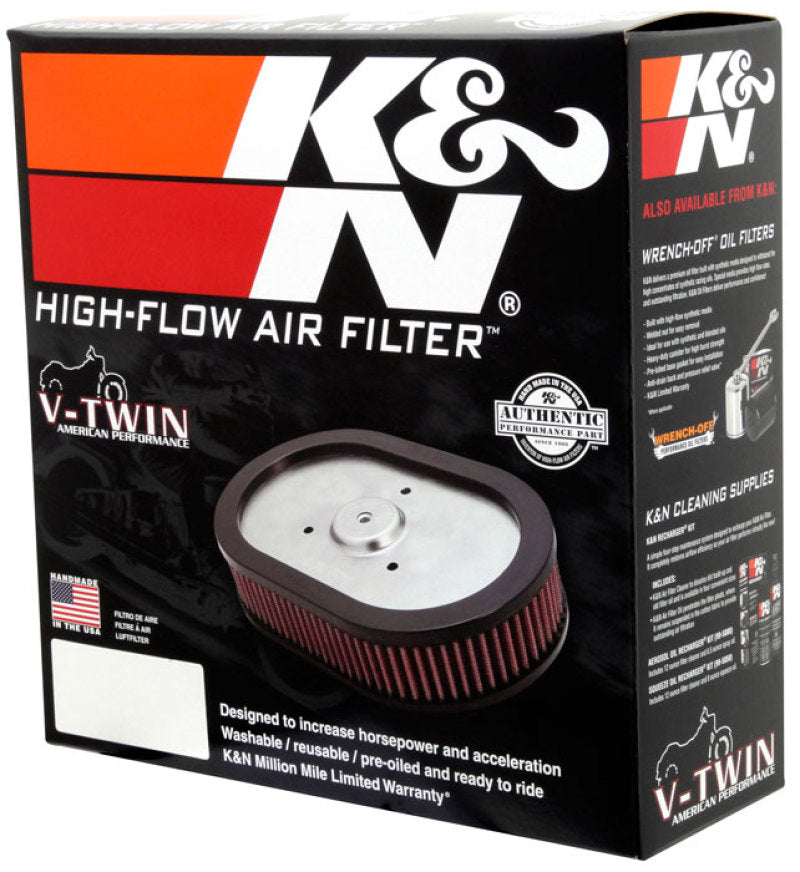 K&N 88-12 Harley Davidson Sportster Screamin Eagle Element Replacement Air Filter HD-0900