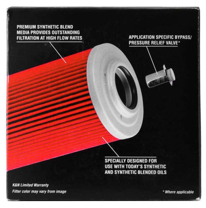 K&N Yamaha 3.969in OD x 1.531in H Oil Filter KN-146