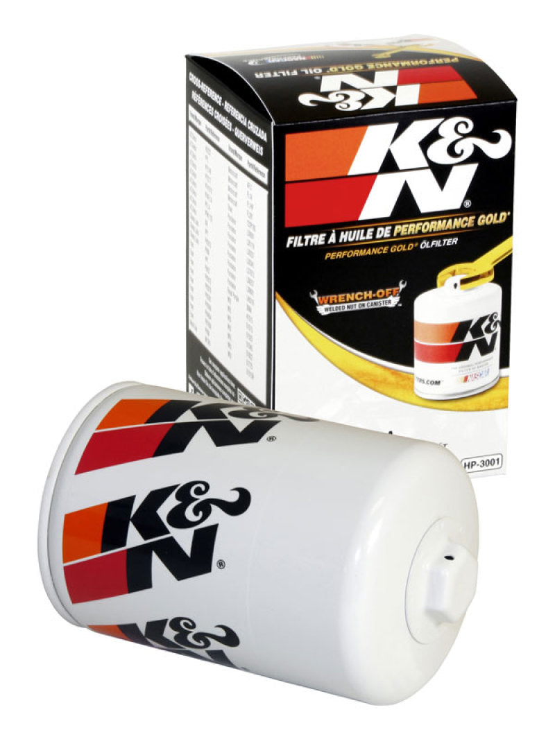 K&N Oil Filter OIL FILTER; AUTOMOTIVE HP-3001