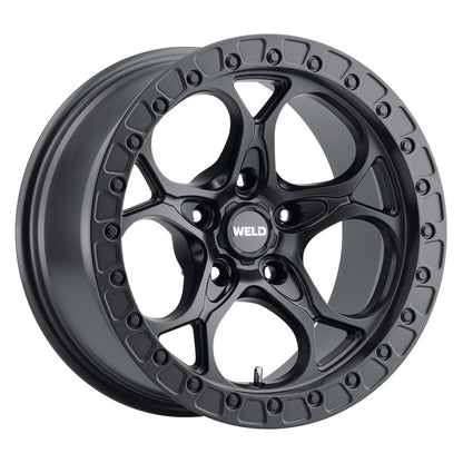 Weld Off-Road W108 17X9.0 Ledge 5X127 ET-12 BS4.50 Satin Black 71.5 W10879075450