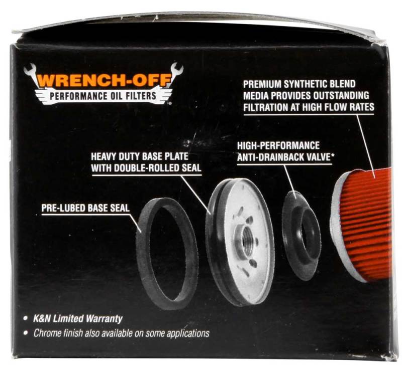 K&N Yamaha / Kymco 2.813in OD x 2.469in H Oil Filter KN-147