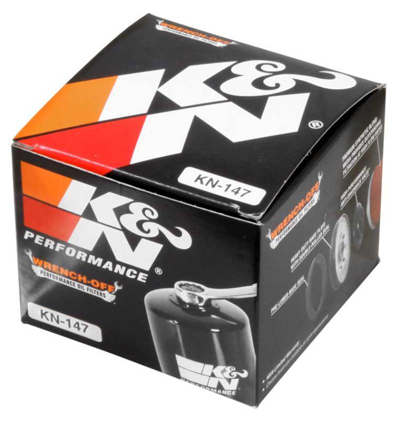K&N Yamaha / Kymco 2.813in OD x 2.469in H Oil Filter KN-147