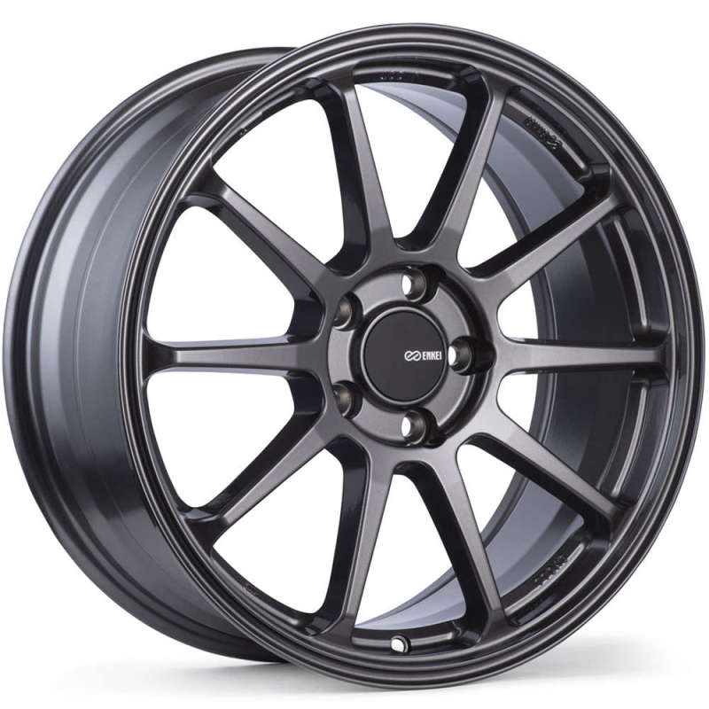 Enkei PX-10 18x8 5x114.3 35mm Offset 72.6mm Bore Gunmetal Wheel 536-880-6535GM