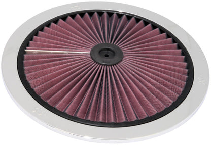 K&N X-Stream Top Filter X-Stream 14 inch OD Chrome 66-1401XP