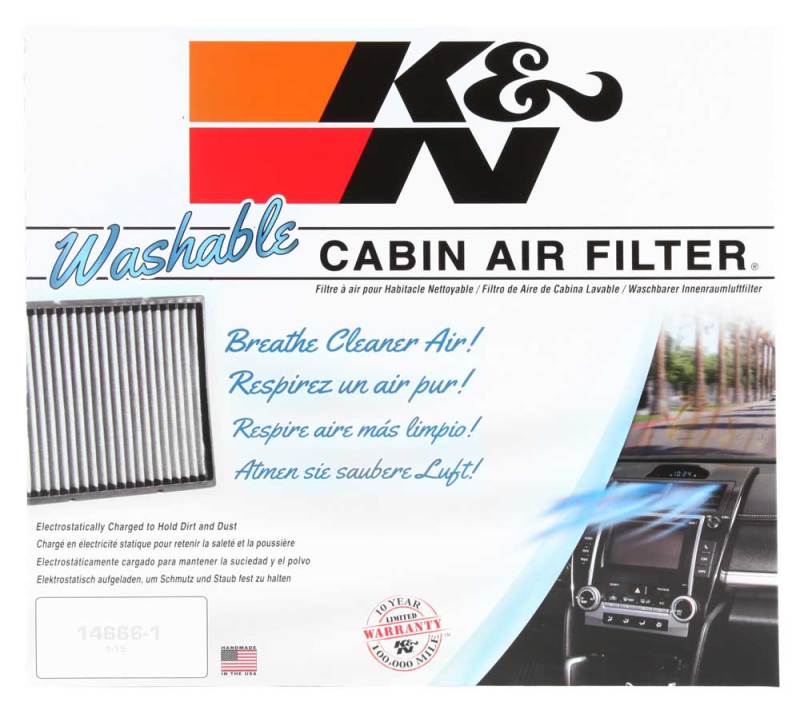 K&N 05-10 Chrysler 300 3.5L Cabin Air Filter VF3007