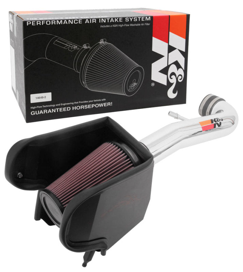 K&N 2018 Jeep Wrangler JL V6-3.6L High Flow Performance Kit 77-1576KP