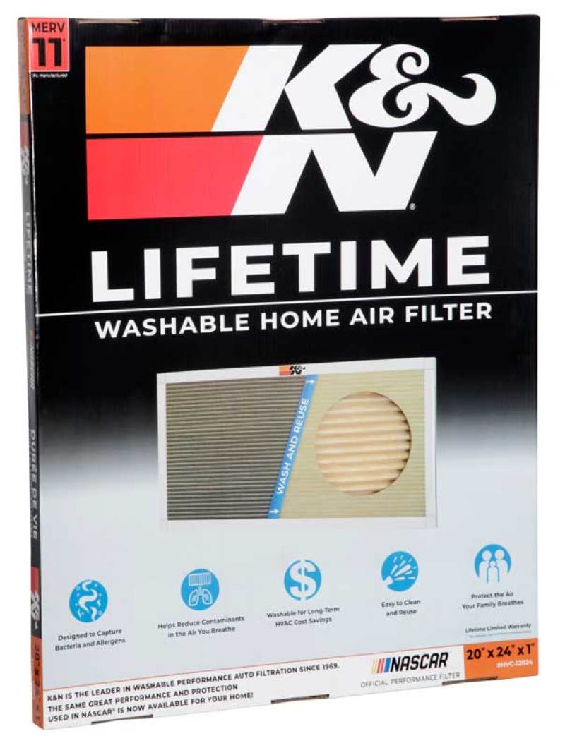 K&N HVAC Filter - 20 x 24 x 1 HVC-12024