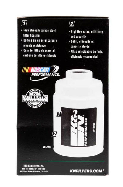 K&N Cellulose Media Fuel Filter 3.5in OD x 6.281in L PF-3000