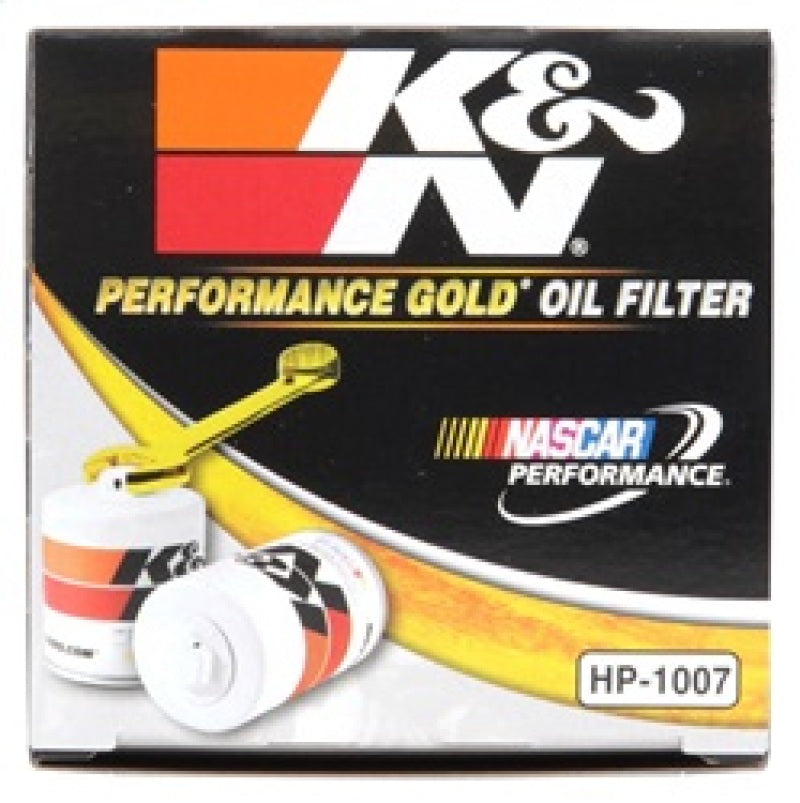 K&N Buick / Chevrolet / Oldsmobile Performance Gold Oil Filter HP-1007