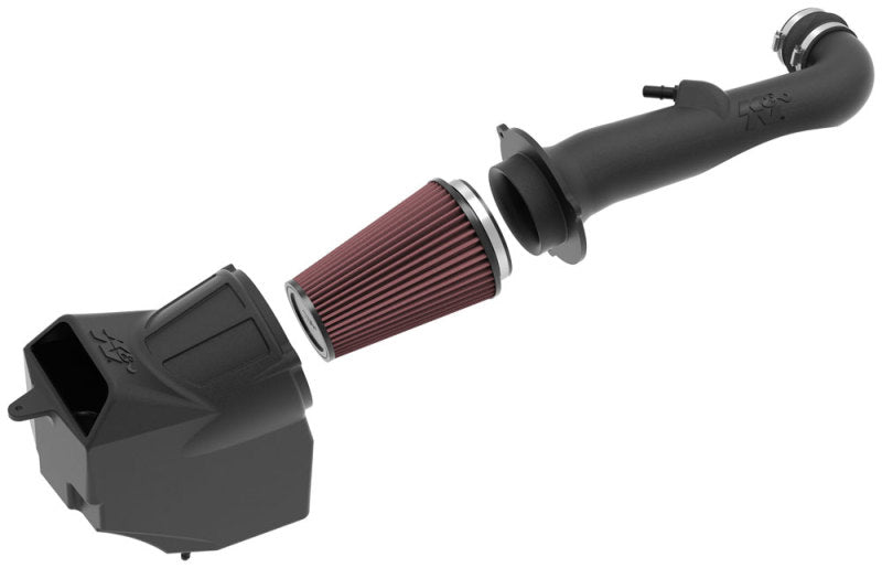 K&N 2018 Jeep Wrangler JL V6-3.6L F/I Aircharger Performance Intake 63-1576