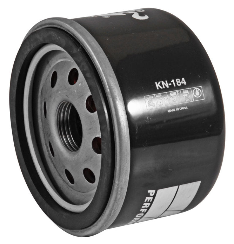 K&N Oil Filter 2.688in Height x 3.031in OD Powersports - Canister KN-184
