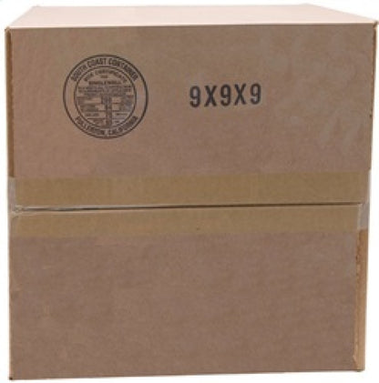 K&N Universal Rubber Filter Round Tapered 6in Flange ID x 7.5in Base OD x 5.25in Top OD x 8in Height RU-3101HBK