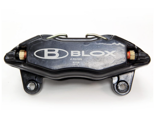 BLOX Racing Forged 4 Piston Calipers - Single (Fits Honda/Acura 262mm Rotors) BXBS-10050