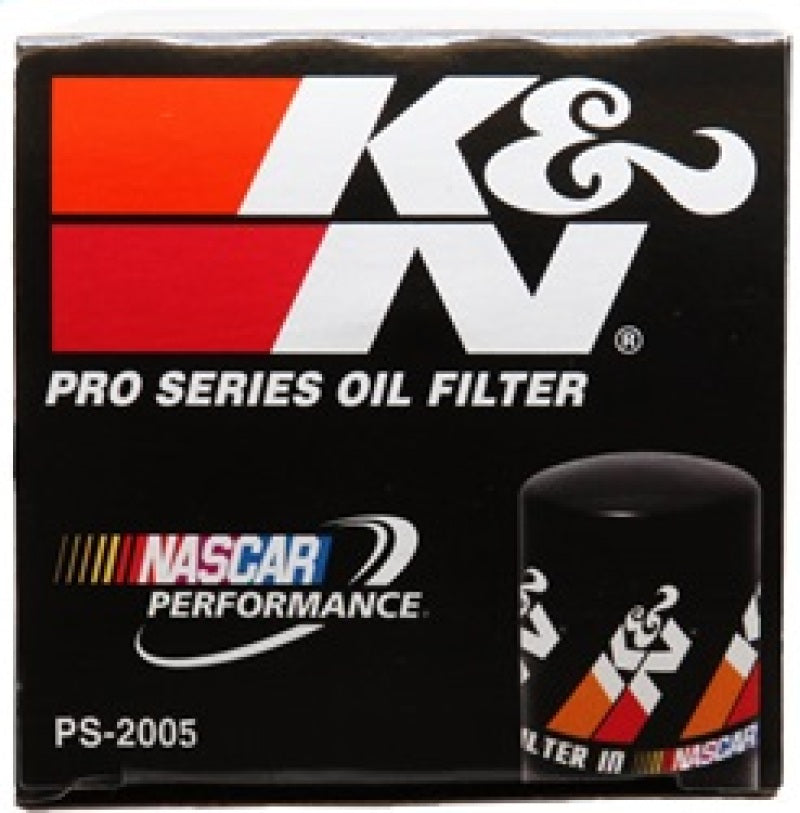K&N Oil Filter for Nissan/Ford/Toyota/Audi/Chevy/Subary/VW/Porsche/BMW 3in OD x 5.063in H PS-2005