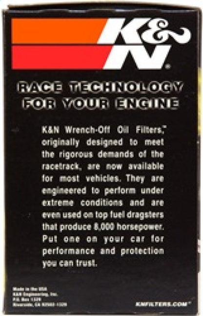 K&N Universal Performance Gold Oil Filter HP-2006