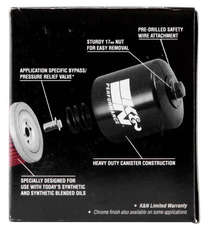 K&N Ducati / Cagiva 3.063in OD x 3.344in H Oil Filter KN-153