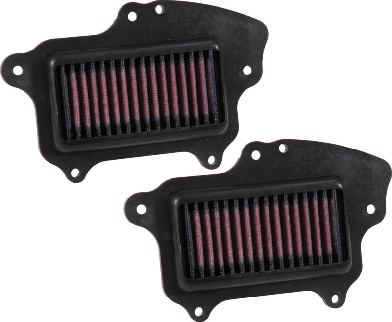 K&N 16-17 Suzuki Boulevard M90 1462CC Replacement Drop In Air Filter (Set of 2) SU-1409