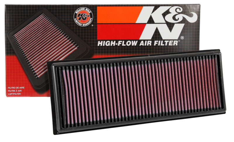 K&N 2014 Peugeot 308 L4-1.2L Drop In Air Filter 33-3039