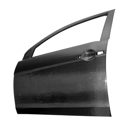 Seibon 08-09 Mitsubishi Evo X Carbon Fiber Front Doors DD0809MITEVOX-F