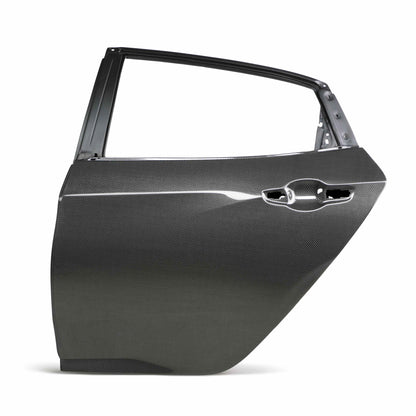 Seibon 2017 Honda Civic Type-R OE Style Gloss Carbon Fiber Rear Doors DD17HDCVR-R