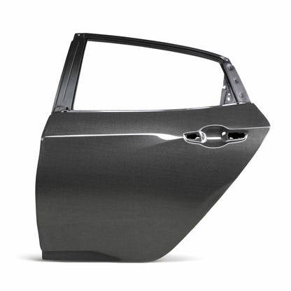 Seibon 2017 Honda Civic Type-R OE Style Gloss Carbon Fiber Rear Doors DD17HDCVR-R
