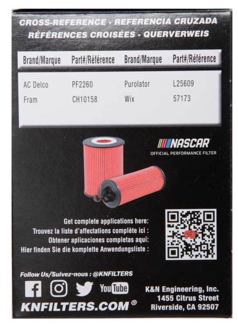 K&N Performance Oil Filter for 06-14 Toyota/Lexus Various Applications HP-7023