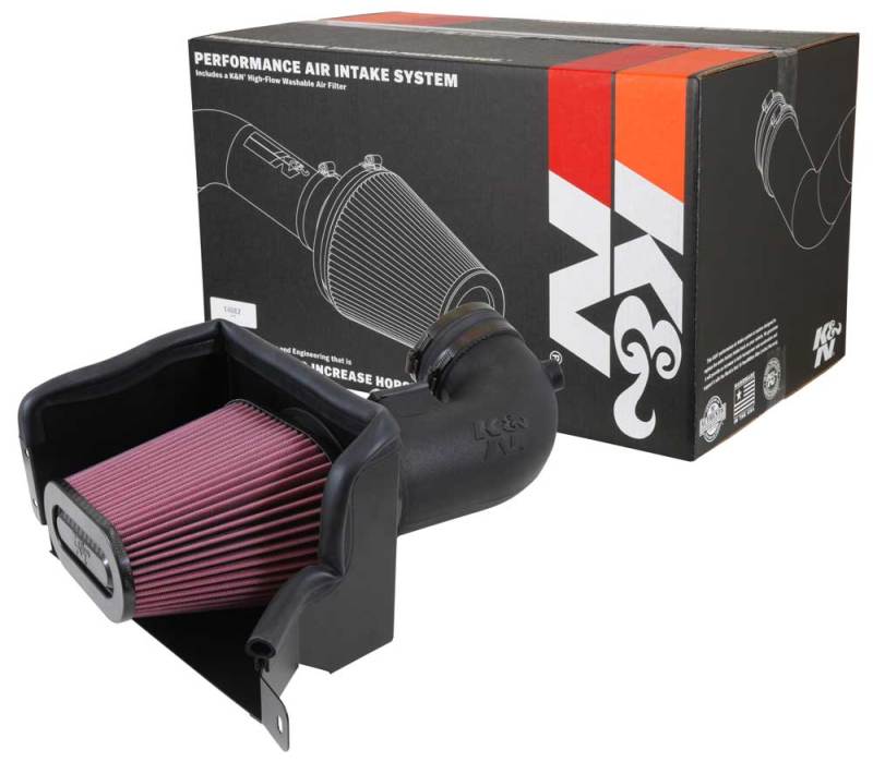 K&N 14-15 Chevrolet Corvette 6.2L V8 F/I Performance Intake Kit 57-3081